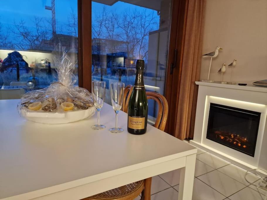 4-Persoons Appartement Met Een Mooi Uitzicht De Panne Zewnętrze zdjęcie